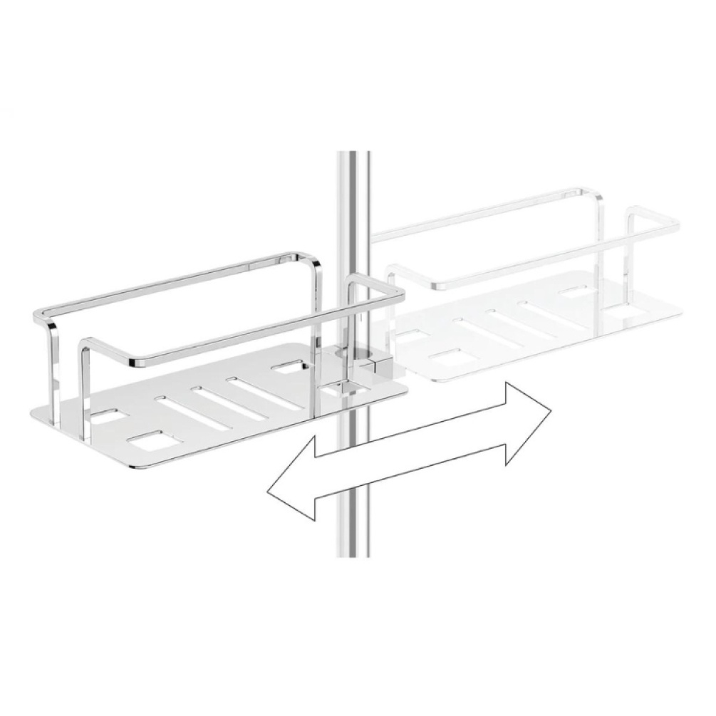 Product Cut out image of the HIB Modern Riser Rail Basket